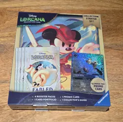 Disney Lorcana TCG Fabled Collection Starter Set Brand New Factory Sealed - Image 1