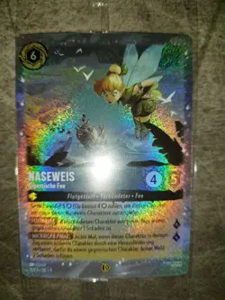 Disney Lorcana Naseweis - Gigantische Fee Glimmer Foil Promo 11/P3 Karte Sealed - Image 1