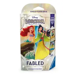 Disney Lorcana TCG Fabled - Single Player Deck - Ariel & Mulan - Image 1
