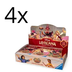 Disney LORCANA TCG Case 4x Booster Box REIGN OF JAFAR - ENG ENGLISH - Image 1