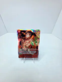 Bandai One Piece Card Game Portgas.D.Ace ST15-005 SR Holo - Image 1