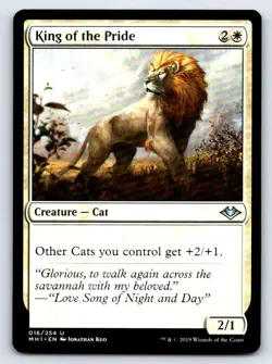 King of the Pride 16 Uncommon Modern Horizons Magic: The Gathering LP - Image 1
