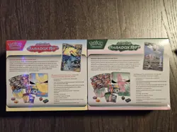 Paradox Rift Pokemon Center Elite Trainer Box Matching Art Set - Image 2