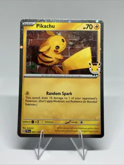 Pikachu Pokemon Day 2026 051/162 - 30th Anniversary Promo - Pokemon TCG B - Image 1