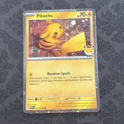 Pikachu 051/162 Pokemon Day 2026 Promo Cosmos Holo B - Image 1