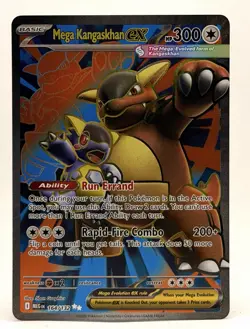 Mega Kangaskhan ex 164/132 Ultra Rare Mega Evolution Pokemon Near Mint NM - Image 1