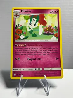 Pokemon TCG Floettte Uncommon Regular 151/236 Cosmic Eclipse - Image 1