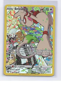 Smeargle TG10/TG30 Holo Silver Tempest Trainer Gallery Pokemon MP - Image 1
