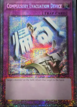 Compulsory Evacuation Device RA05-EN125 Starlight Rare 1st Edition Yu-Gi-Oh NM - Image 1