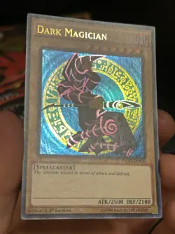 Yugioh Dark Magician DUSA - EN100 1st Edition Ultra Rare Near Mint - Image 2