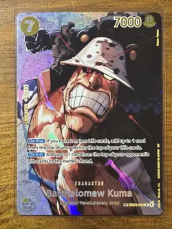 Bartholomew Kuma (SP) EB04-054 The Time of Battle Foil - Image 1