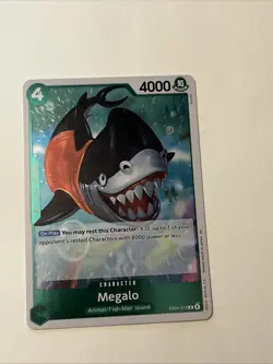 Megalo Rare (R) EB04-018 The Azure Sea's Seven English Foil - Image 1