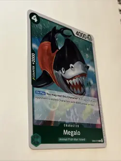 Megalo Rare (R) EB04-018 The Azure Sea's Seven English Foil - Image 2