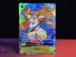 One Piece CCG - Two Legends - Nami Super Rare Alternate Alt Art OP08-106 - Image 1