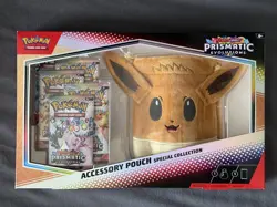 Pokemon TCG: Prismatic Evolutions - Accessory Pouch Special Collection (NEW) - Image 1