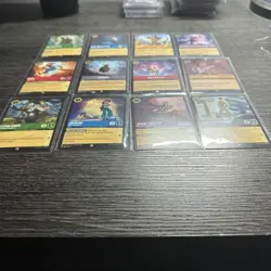 LOT X12 Disney Lorcana Rise Of The Floodborn Other -TCG Cards - Image 1