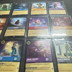 LOT X12 Disney Lorcana Rise Of The Floodborn Other -TCG Cards - Image 4