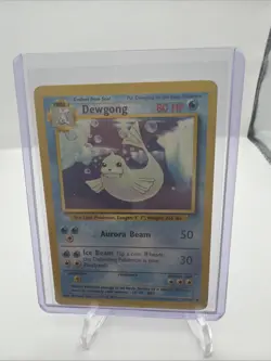 Pokemon TCG Dewgong 25/102 – Base Set (1999) – WOTC Vintage Card - Image 1