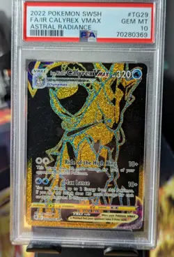 ICE RIDER CALYREX VMAX 2022 POKEMON SWSH ASTRAL RADIANCE #TG29 FULL ART - PSA 10 - Image 1