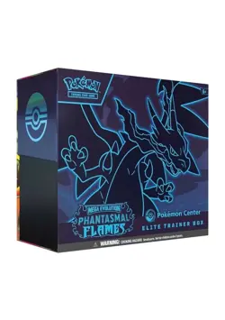 Pokemon Center Mega Evolution Phantasmal Flames Elite Trainer Box PRESALE - Image 1