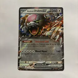 Blood Moon Ursaluna EX 141/167 Holo Ultra Rare Twilight Masquerade Pokemon TCG - Image 1