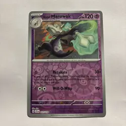 Alolan Marowak 057/159 Reverse Holo Journey Together Pokemon TCG - Near Mint NM - Image 1