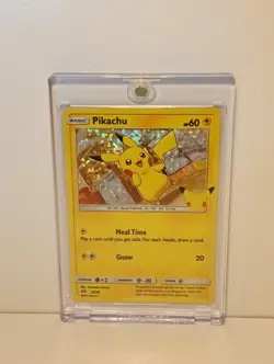 Pikachu 025/025 McDonald's 2021 - 25th Anniversary - Holo - Pokemon NM - Image 1