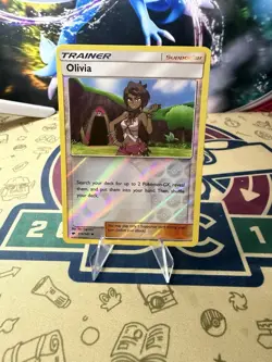 Olivia Uncommon 119/147 - Reverse Holo Pokemon TCG - Image 1