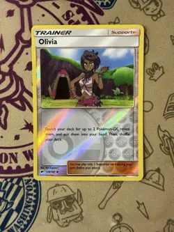 Olivia Uncommon 119/147 - Reverse Holo Pokemon TCG - Image 3