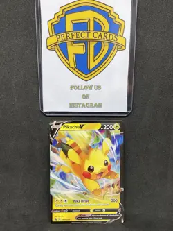 POKEMON SWSH BLACKSTAR PROMOS PIKACHU V SWSH285 NM ENG - Image 1