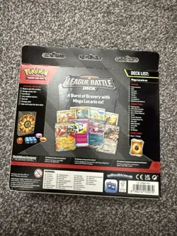 Pokemon Mega Lucario League Battle New Sealed - Image 2