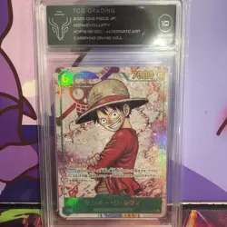 PSA 10 Monkey D. Luffy Alt Art OP13-118 SEC ONE PIECE Card 2025 JPN #4 - Image 1