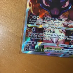 Pokemon TCG Lucario VSTAR SWSH291 Crown Zenith ETB Black Star Promo Card - Image 2