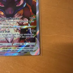 Pokemon TCG Lucario VSTAR SWSH291 Crown Zenith ETB Black Star Promo Card - Image 3