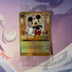 Lorcana Promo Card - Mickey Mouse True Friend - Puzzle - Glimmer Foil 36/P2 - Image 1