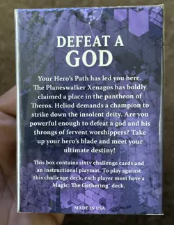 Magic The Gathering - Journey Into Nyx: Defeat A God - Challenge Deck - SEALED - Image 3