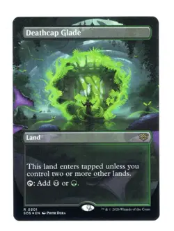 Deathcap Glade - FOIL Borderless - NM - MTG - 0301 - Rare - SOS - Image 1