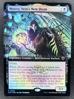 Moseo, Vein’s New Dean 0326 Extended - Foil - MTG: Secrets of Strixhaven NM - Image 1