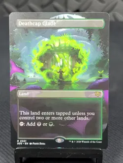 MTG - Secrets of Strixhaven - Deathcap Glade - Borderless - Image 1