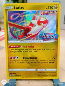 Latias (Prerelease) Pokemon Sword & Shield Black Star Promo #SWSH171 - Image 1