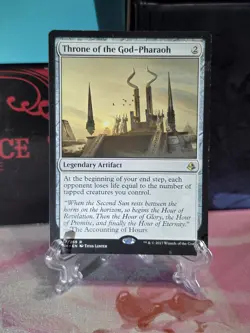 MTG Magic the Gathering Throne of the God-Pharaoh (237/347) Amonkhet NM - Image 1