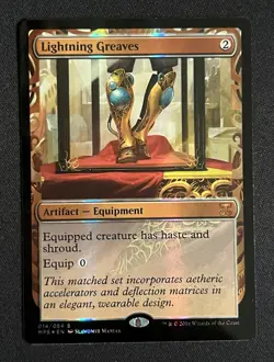 Lightning Greaves 014/054 Kaladesh Inventions MTG Foil - Image 1