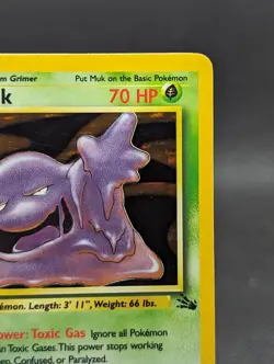 Pokemon TCG - Muk 13/62 Holo Fossil set - WOTC - LP+ - Image 5