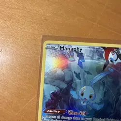 2023 Pokemon Manaphy GG06/GG70 Crown Zenith: Galarian Gallery Full Art - Image 5