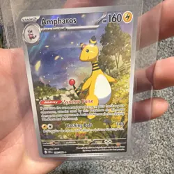 Pokemon TCG Ampharos 090/086 Illustration Rare Chaos Rising NM - Image 1