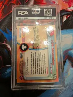 2000 TOPPS CHROME POKEMON T.V. #38 NINETALES PSA 10 - Image 2