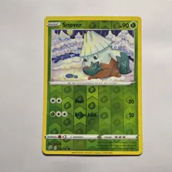 Pokemon - Snover - 012/192 - Rebel Clash - Reverse Holo - Image 1