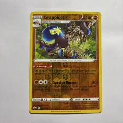 Pokemon - Grapploct - 092/198 - Reverse Holo Rare - Chilling Reign - Image 1