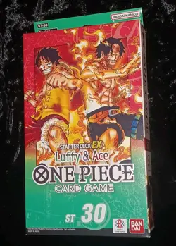 ONE PIECE STARTER DECK: LUFFY & ACE ST-30 (ENGLISH / SEALED) - US SELLER! - Image 1