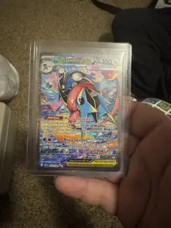 Mega Greninja EX 116/086 XY Full Art Holo EX Rare Pokemon TCG Card (English) - Image 1